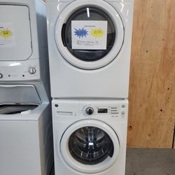 💖Valentine's Day Sale! GE Washer Dryer Full-size Electric Stacked Set-Warranty Included 