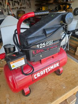 Craftsman 1.5 HP 3 Gal. Air compressor
