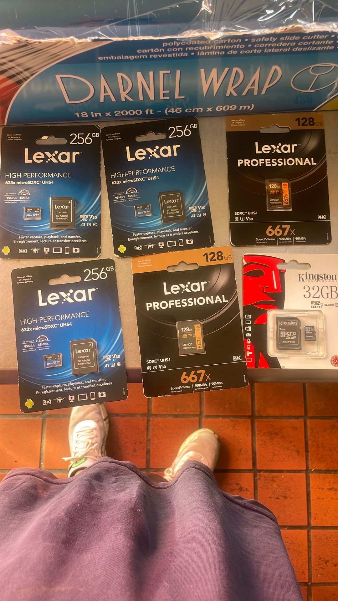 Memory Cards For Phone Cameras Etc.