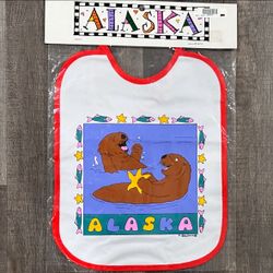 New Plastic “Alaska” Baby Bib