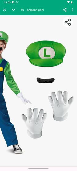 Luigi's Accessories,New,Adult Small/Med