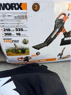 Worx Blow-Mulch-Vac
