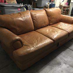 Italian Leather Sofa
