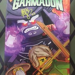 LEGO Ninjago Garmadon #1 Comic 2025 Ten10 Exclusive Variant Signed Ben Bishop 1s