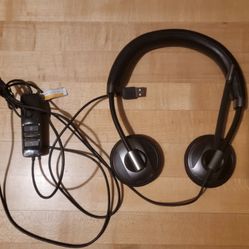 Plantronics Blackwire 725 USB Headset Active Noise Canceling ANC