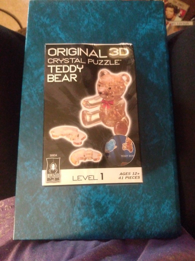 3D Crystal Puzzle/ Teddy Bear