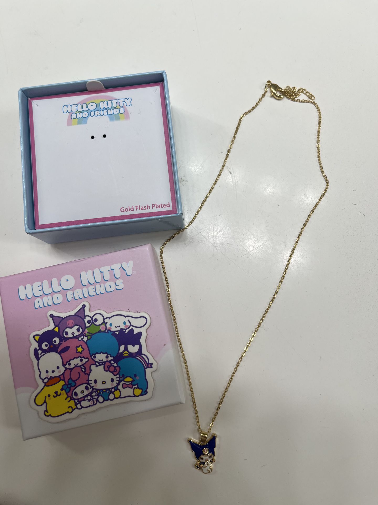 Hello Kitty gold plated new koromi necklace