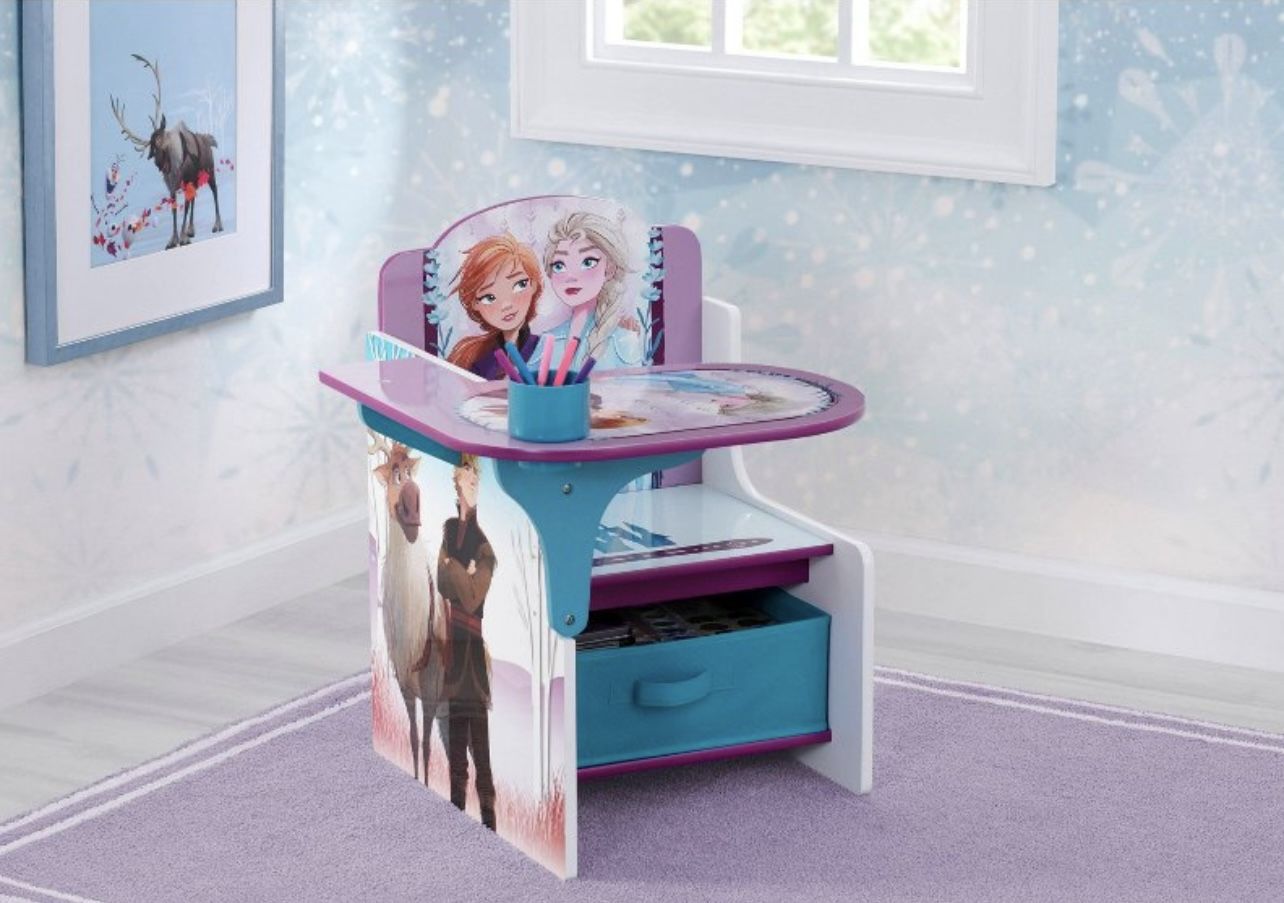 Fully Assembled Kids Frozen Desk