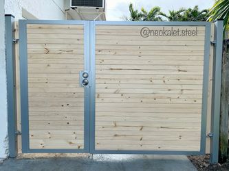 Machihembrado de madera con aluminio 🔨