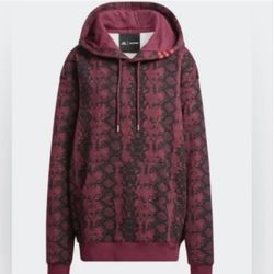 Adidas Ivy Park Hoodie/PullOver/Sweatshirt Cherry Wood Women’s  . Size S
