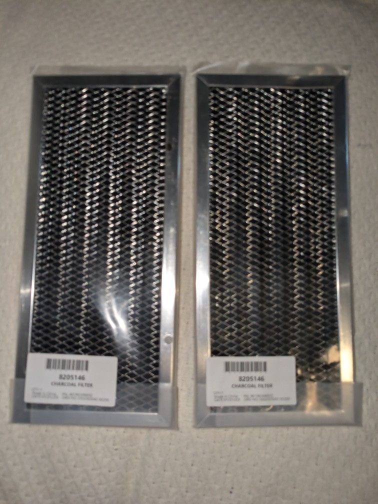 2 Microwave Charcoal Filters KitchenAid
