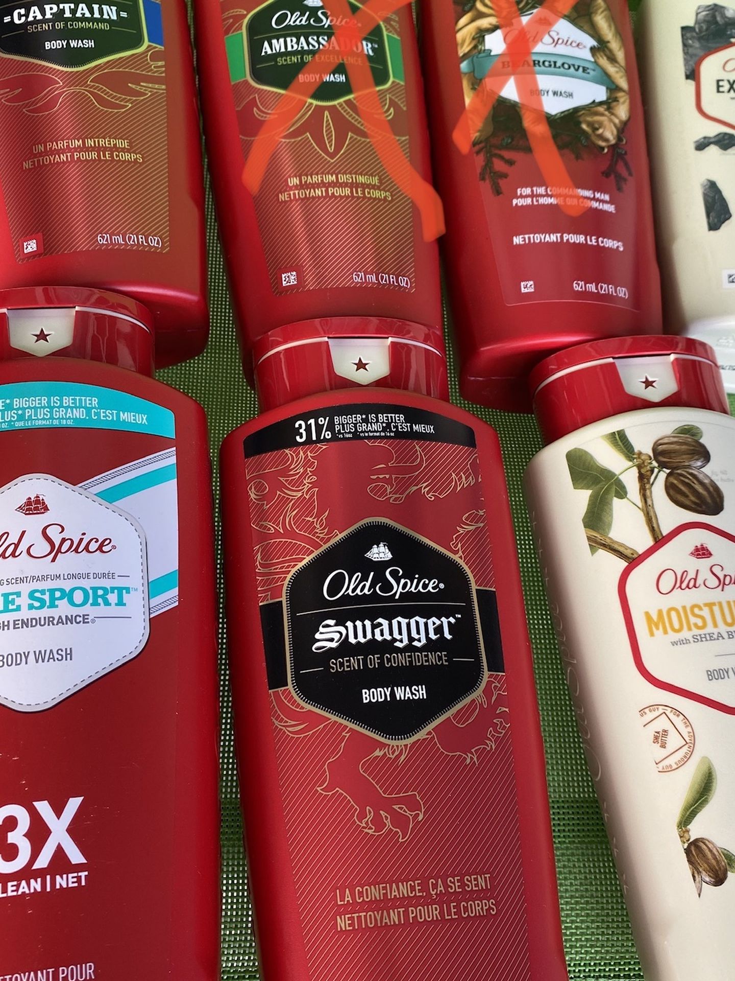 Old spice body wash