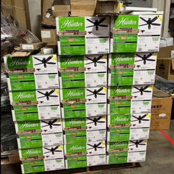 Hunter Osbourne 54 inch Ceiling Fan with LED Light - Noble Bronze