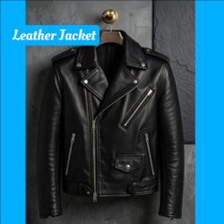 Black Leather Jacket For Men | Jacket For sale 📣