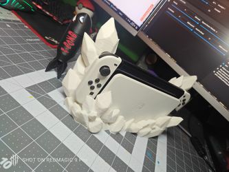 Nintendo Switch Cristal 3d printed part goes on top of your dock