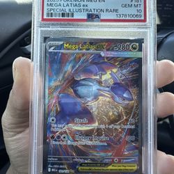 Pokemon Mega Latias PSA 10 SIR 