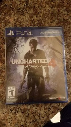 New ps4 uncharted 4