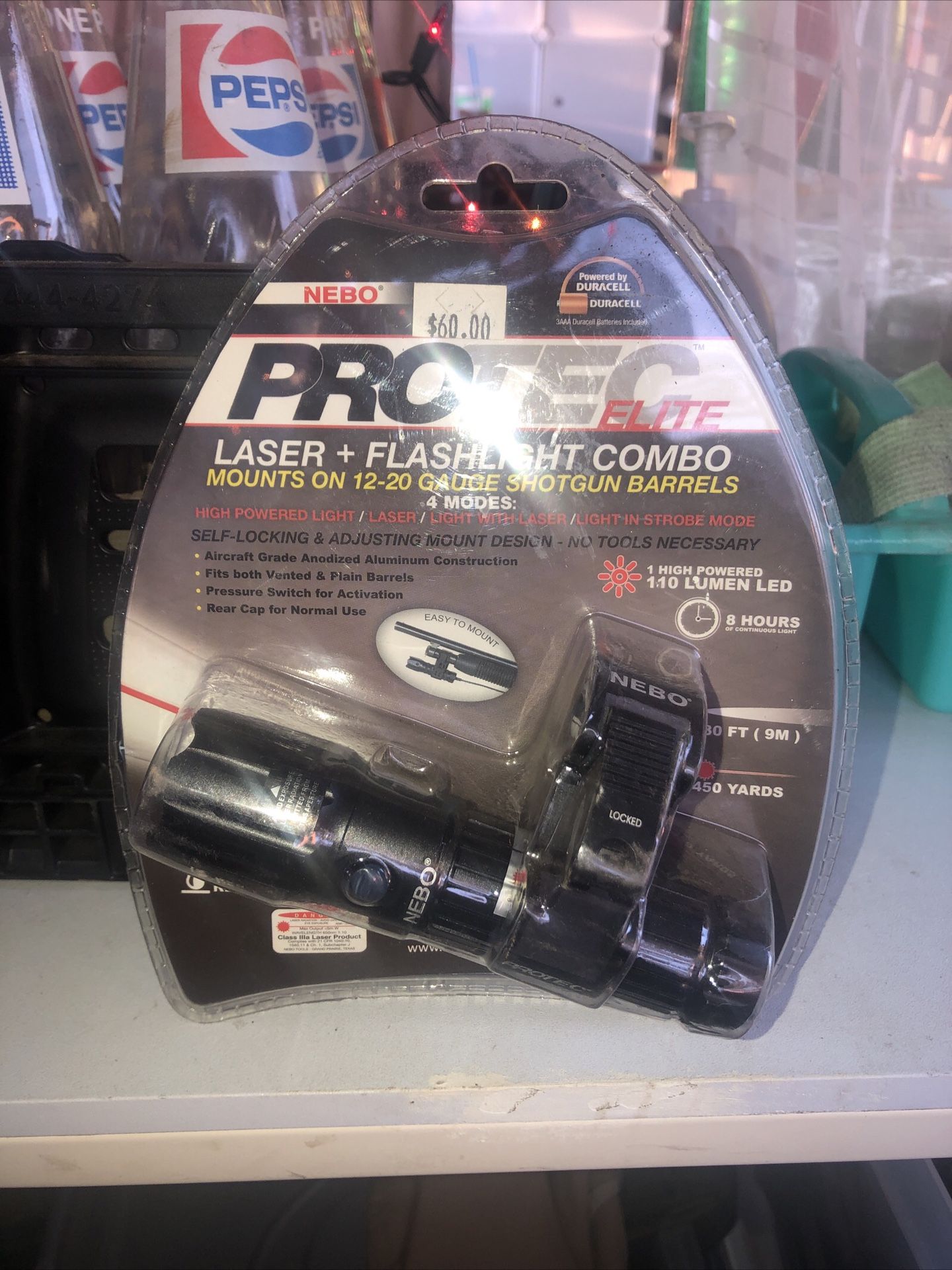 Protec ELITE LASER + FLASHLIGHT COMBO