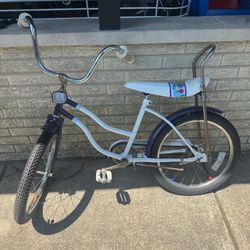 Vintage banana seat bike
