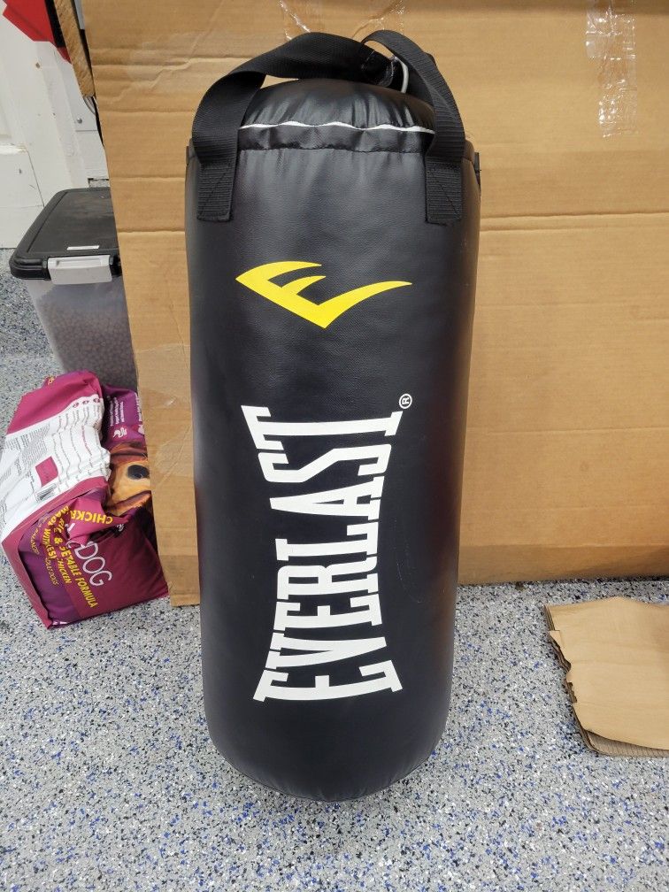 Lightly Used 40 Pound Everlast Punching Bag