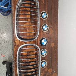 Bmw Grill, Badge And Wheel Caps
