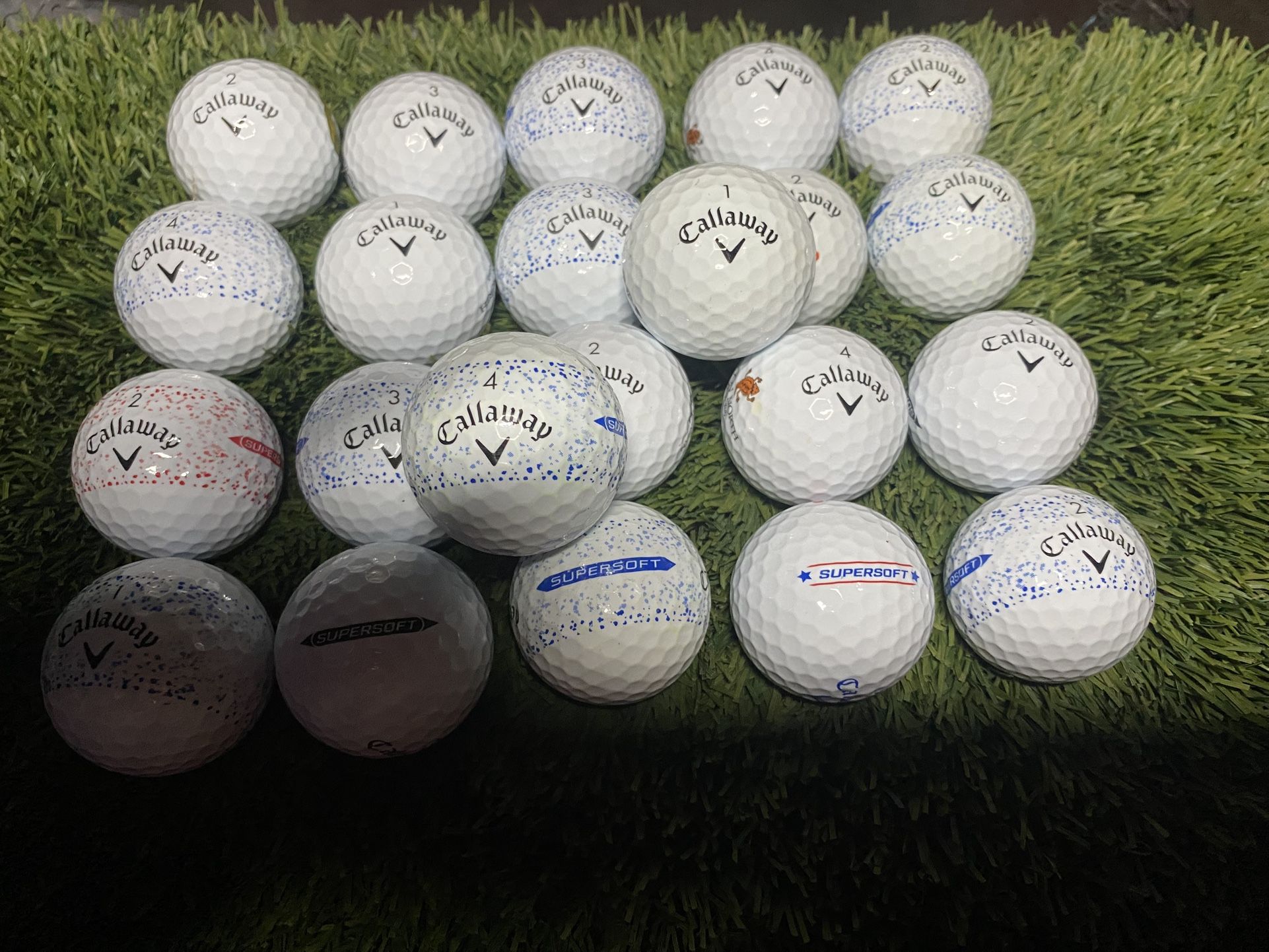 22 Callaways Súper Soft Golf ⛳️ Balls