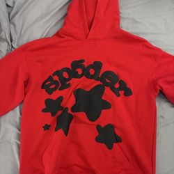 Sp5der Red Hoodie