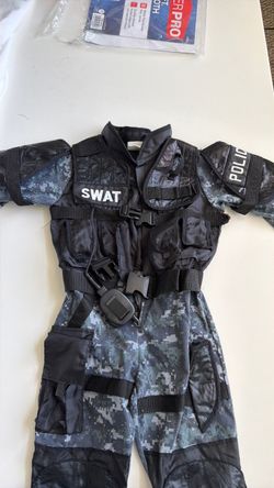 Police swat boys costume