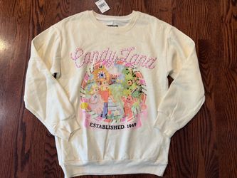 Candy Land Board Game Retro Crewneck Women's S Sweatshirt