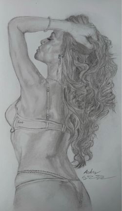 1/1 Original Artwork Anna Bellisi by Artur Simonian