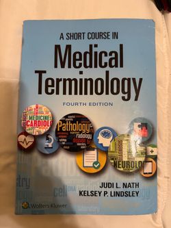 Medical terminology book