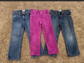 Toddler Girls 4T bottoms lot