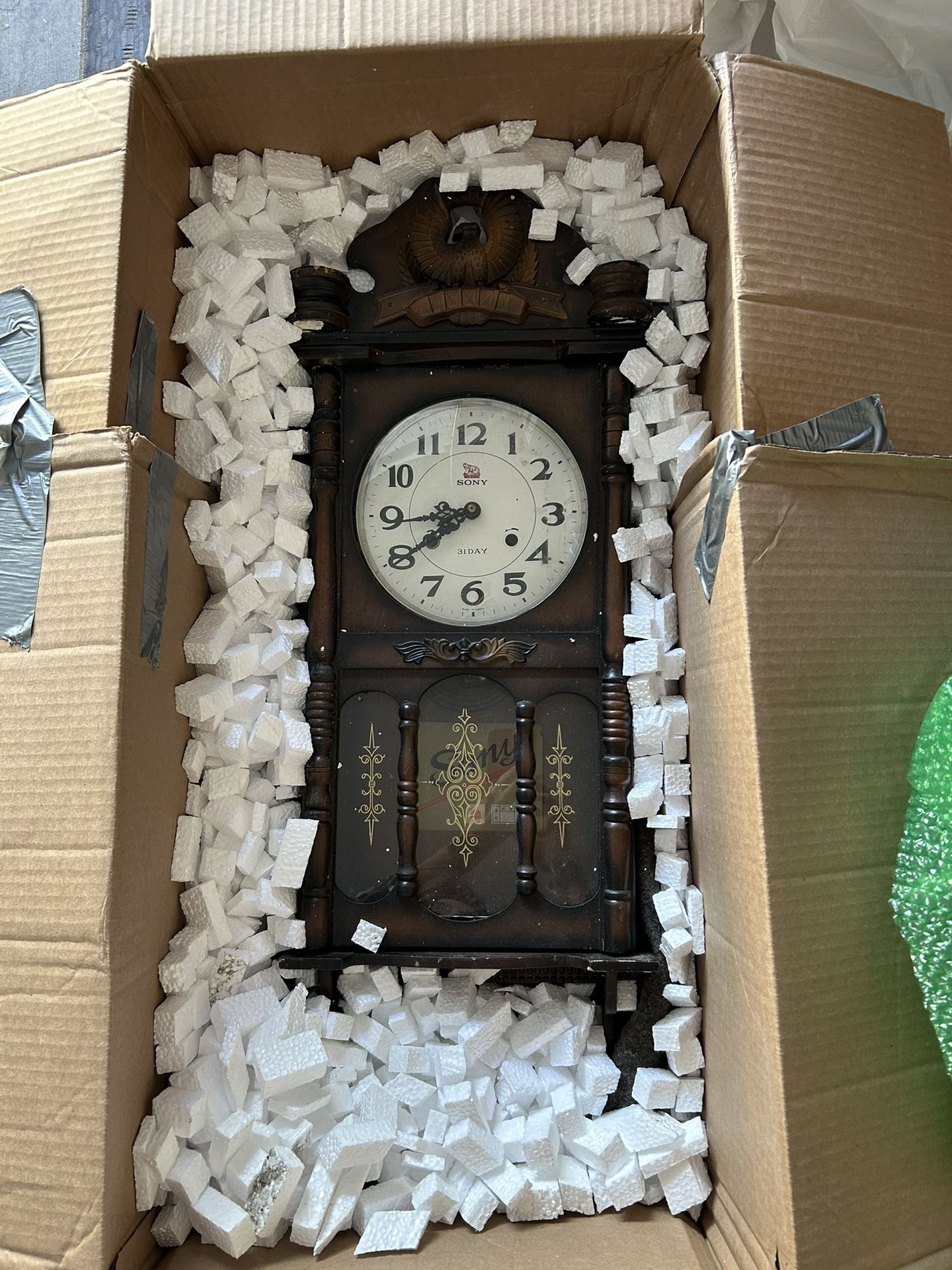 Antique 31 Day Regulator Clock