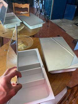 Bathroom cabinet mirrors