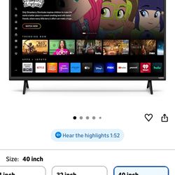 40” Vizio TV