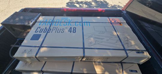 " cube plus 48" desk