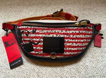 Coach Disney Mickey Mouse x Keith Haring Belt Bag