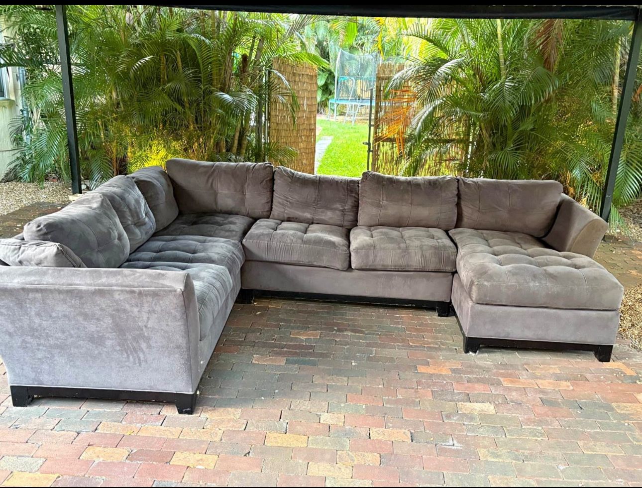 Cozy Grey Couch