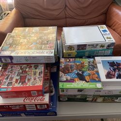16 Puzzles Sold As A Lot!