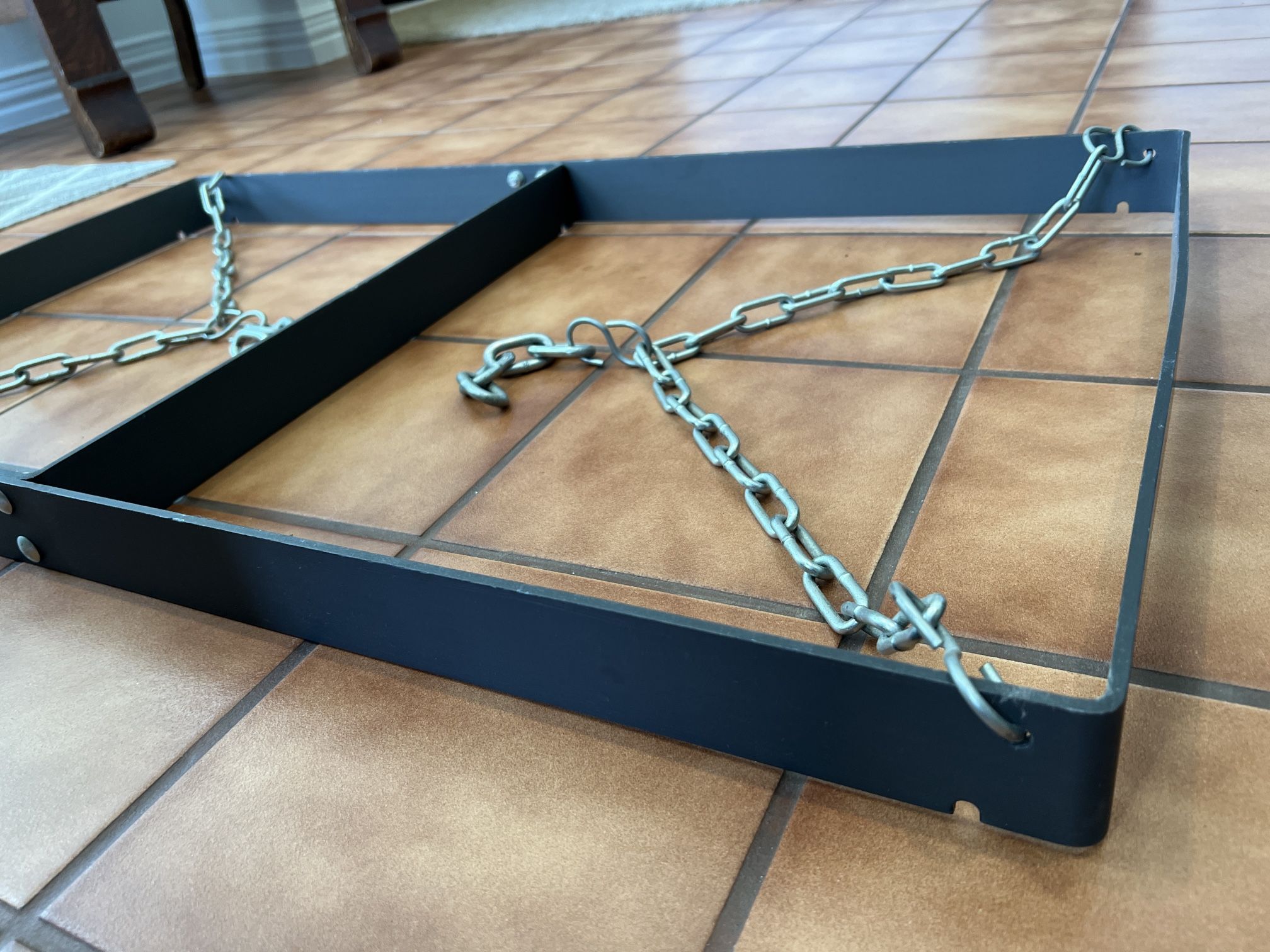Calphalon Pot Rack With Hooks And Chain