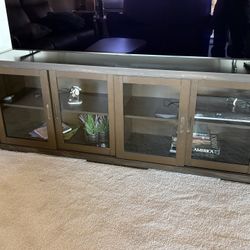 Four Door TV Stand Entertainment Center