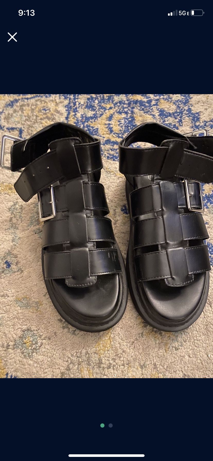Women’s Chunky Sandals Size 6