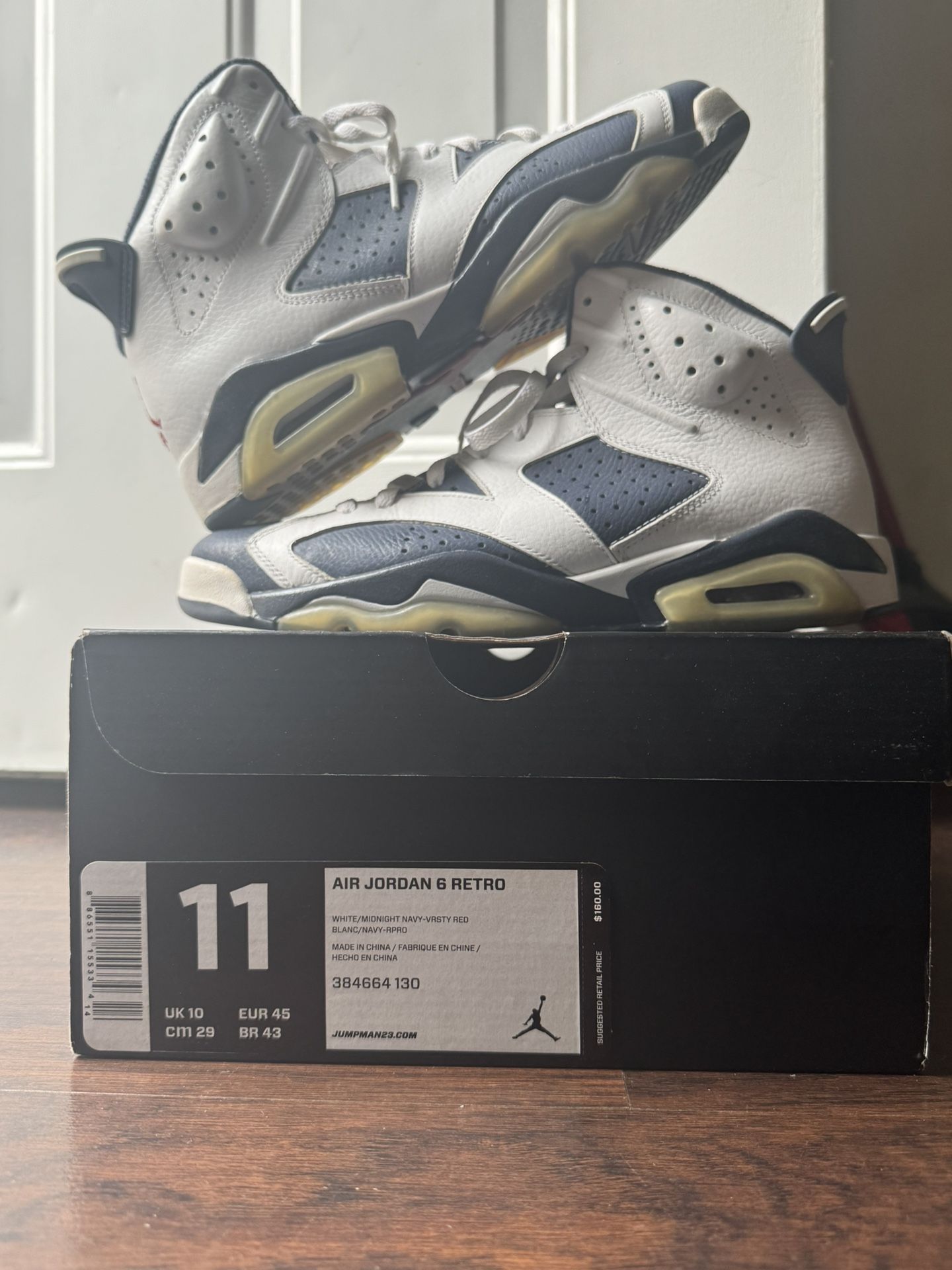 Olympic Retro Jordan 6