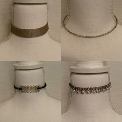 4 Different Style Chokers