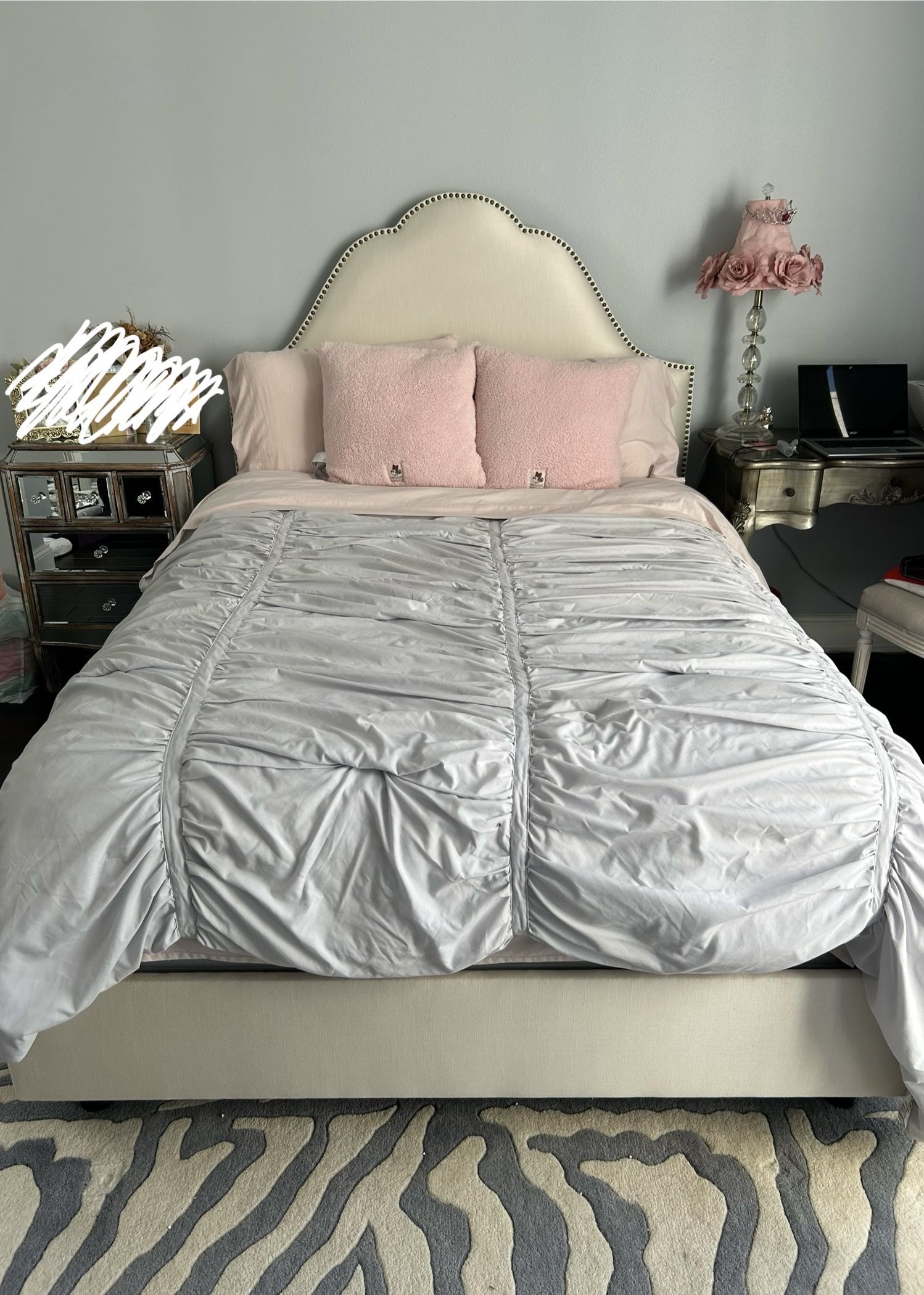 Full Bed Frame + Box Spring