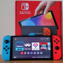 Nintendo Switch (Modded) Loaded With Hundreds Popular Games and Thousands Retro Games including All Mario, Zelda, Kirby, Sonic, Pokémon, Minecraft 