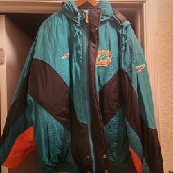 Dolphins Reebok Pro-Line NFL Jacket
