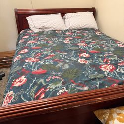 Bed And NEW Mattress 