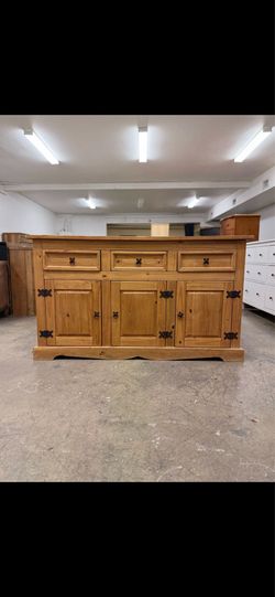 Rustic / Western Wood Buffet / Sideboard