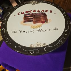 ONEIDA CAKE STAND and GLASS COVER